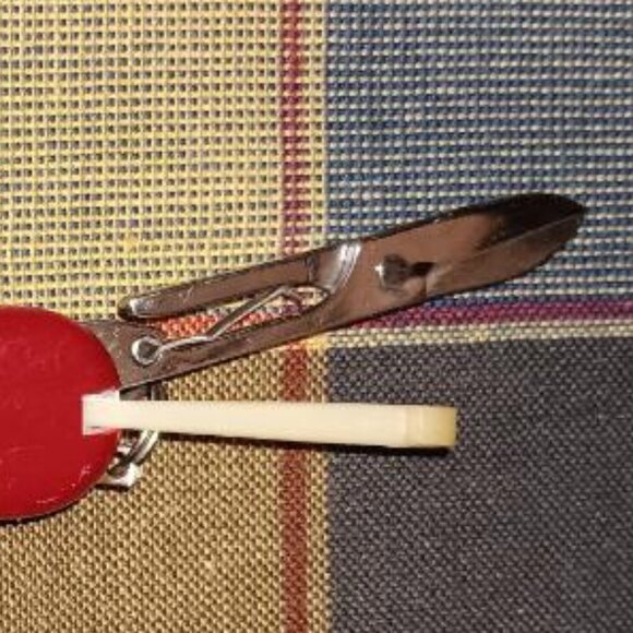 VICTORINOX RED SWISS ARMY MULTI KNIFE STAINLESS - Picture 3 of 5